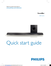 Philips CSS-5123 Quick Start Manual