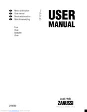 Zanussi ZYB590 User Manual