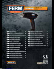 Ferm HAM1014 Original Instructions Manual