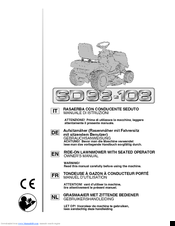 GGP SD98-108 Owner's Manual