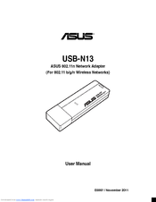 Asus USB-N13 User Manual
