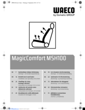 Waeco MagicComfort MSH100 Installation And Operating Instructions Manual