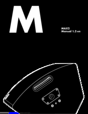 D&B MAX2 Manual