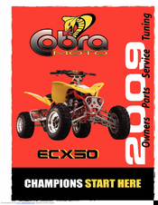 Cobra 2009 ECX50 Owner's Manual