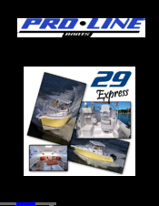 Pro-Line Boats 2010 29 Express Owner's Manual