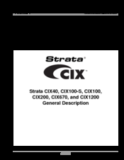 Strata CIX100-S Description