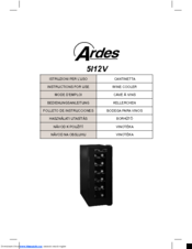 ARDES 5I12V Instructions For Use Manual