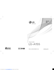 LG LG-A155 User Manual