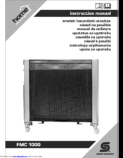 Somogyi Home FMC 1000 Instruction Manual