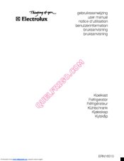 Electrolux ERN16510 User Manual