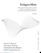 Kruger&Matz KM7089 Owner's Manual