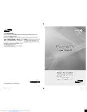 Samsung pl43d450 User Manual