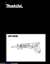 Makita JR180D Instruction Manual