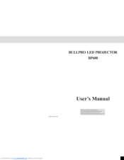 BULLPRO BP600 User Manual