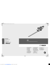 Bosch AHS 45-26 Original Instructions Manual