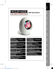 Konig CMP-DIG-EGG10 Manual