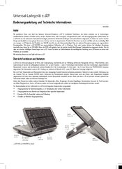 Solarc e.GO! FUN Operating Instructions And Technical Information