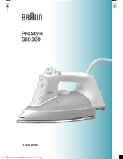 Braun ProStyle SI 8580 Use Instructions