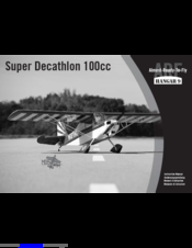 Hangar 9 Super Decathlon 100cc Instruction Manual