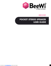 BeeWi BBS300 User Manual