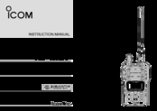 Icom IC-M87 Instruction Manual