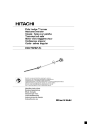 Hitachi CH27EPAP Handling Instructions Manual