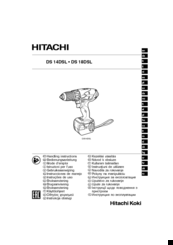 Hitachi DS 18DSL Handling Instructions Manual