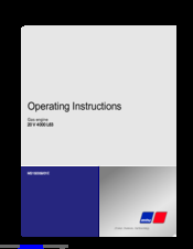 MTU 20 V 4000 L63 Operating Instructions Manual