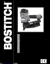 Bostitch N80CB Technical Data Manual