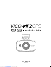 Vicovation VICO-MF2 GPS Installation Manual
