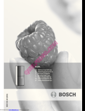 Bosch KGN33X13 Operating Instructions Manual