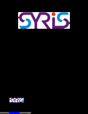 Syris SY210NT V5 Installation Manual