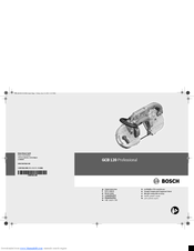 Bosch GCB Professional 120 B Original Instructions Manual