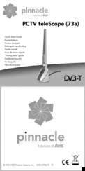 Pinnacle PCTV teleScope 73a Quick Start Manual