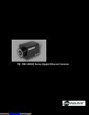 Pulnix RM-1405GE Series Operation Manual