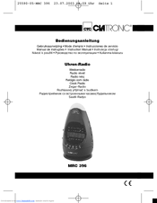 Clatronic MRC 396 Instruction Manual