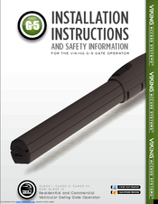 Viking Access Systems G-5 Installation Instructions Manual