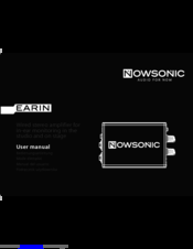Nowsonic EARIN User Manual