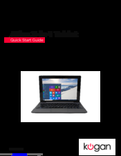 Kogan KALAP102IN1A Quick Start Manual