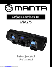 Manta MM275 User Manual