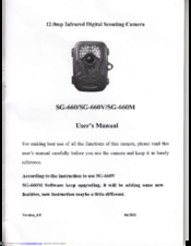 ScoutGuard SG-660V User Manual