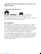 Huawei G6608 Instruction Manual