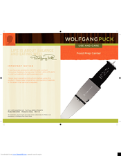 Wolfgang Puck BIBC2050 Use And Care Manual