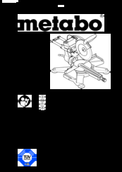 Metabo KGS 303 PLUS Original Operating Instructions