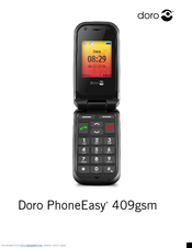 Doro PhoneEasy 409gsm Manual