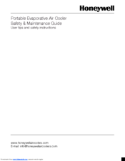 Honeywell CL15AE Maintenance Manual