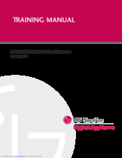 LG LWHD1006R Training Manual