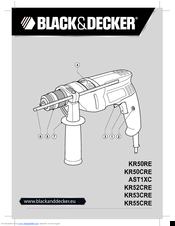 Black & Decker KR50RE Original Instructions Manual