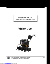 Texas Vision 700 Manual