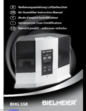 BIELMEIER BHG 558 Instruction Manual